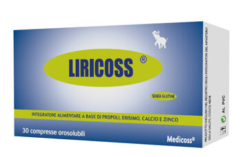 Liricoss benesere della gola 30 compresse-2