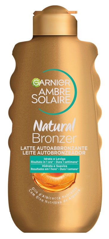 Garnier Ambre Solaire Natural Bronzer Latte Autoabbronzante Corpo 200ml-1