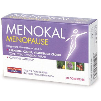 Menokal Menopause per i disturbi della menopausa 30 compresse-2