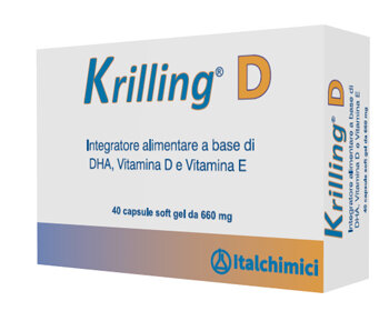 Krilling D utile per le difese immunitarie 40 capsule-2