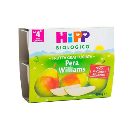Hipp Frutta Grattugiata Pera Williams 4x100g-2