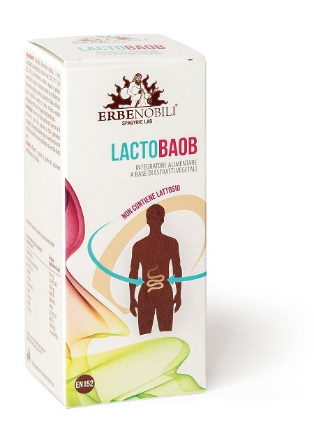 Erbe Nobili LactoBaob integratore per la flora batterica 42 capsule-2
