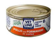 Vet Line Per Gatto Pollo Con Formaggio In Salsa 70g-1