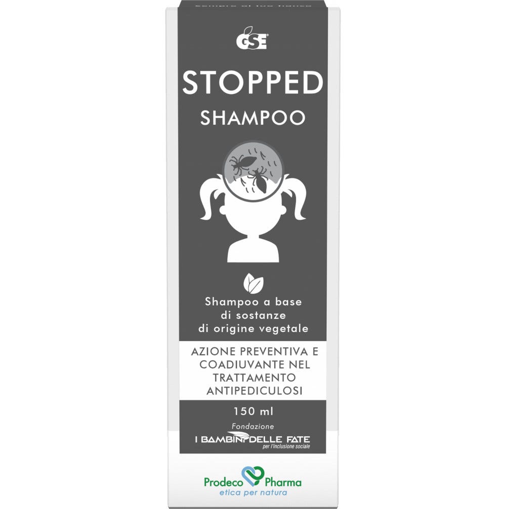 Gse Stopped Shampoo Trattamento Antipediculosi 150ml-1