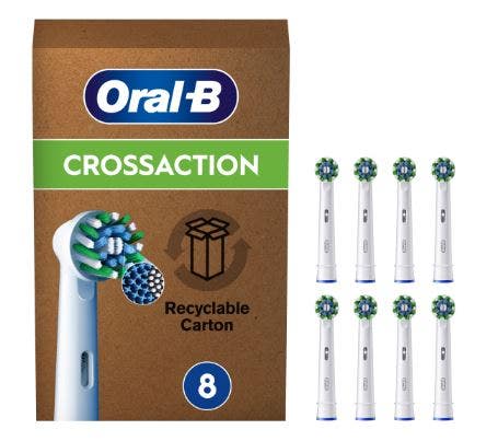 Oralb Power Refill Eb50r Crossaction 8 Pezzi-1