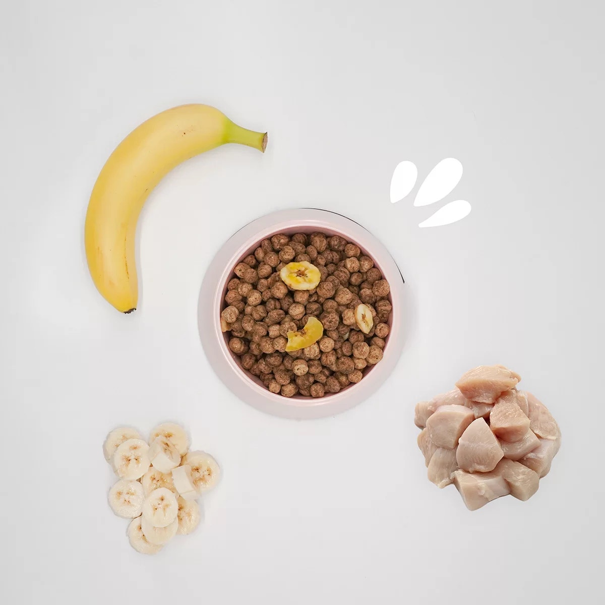 Hygge Puppy Crocchette Pollo E Banana Per Cani Cuccioli Di Taglia Media E Grande Sacco 3kg-1