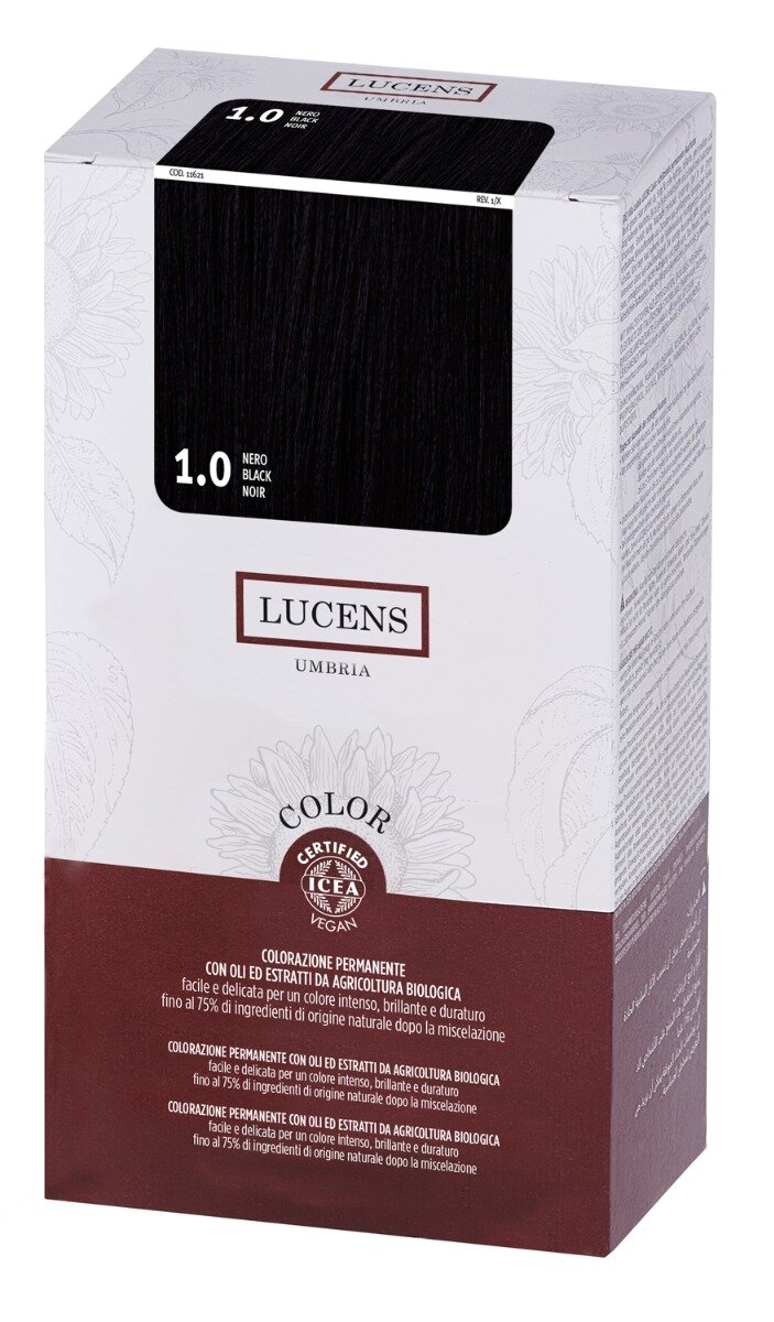 Lucens Umbria Tinta Colorata 1.0 Nero 135ml-1
