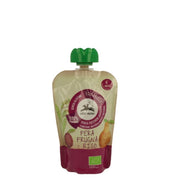 Alce Nero baby food purea di pera prugna e riso 100g-1