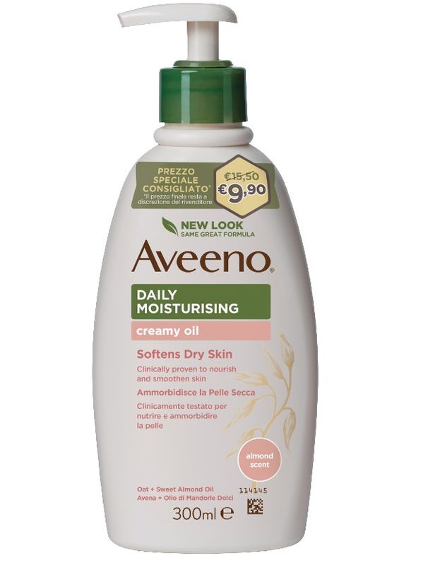 Aveeno Daily Moisturising Crema Olio Idratante cremosa 300ml-1