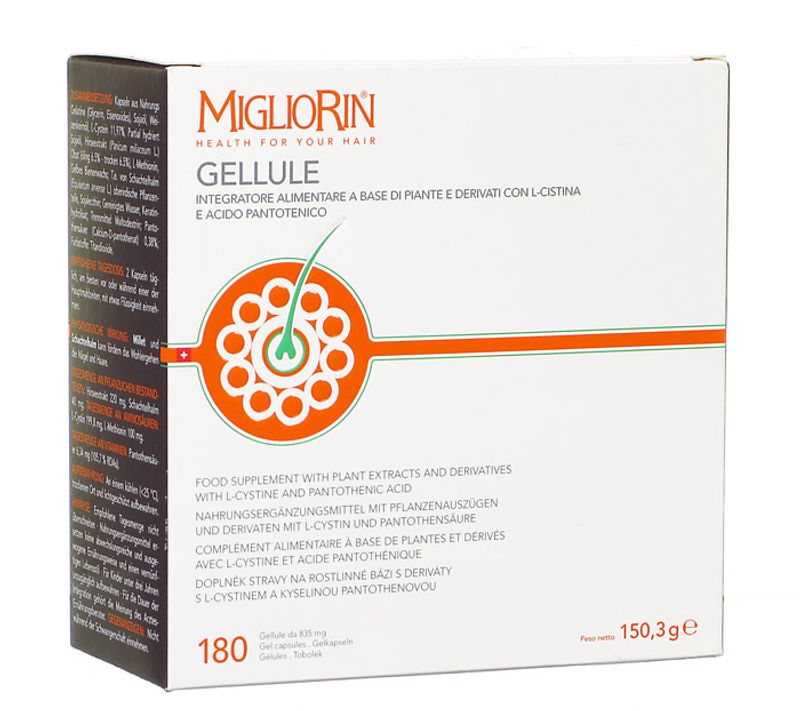 Migliorin Gellule integratore per i capelli 180 gellule-1