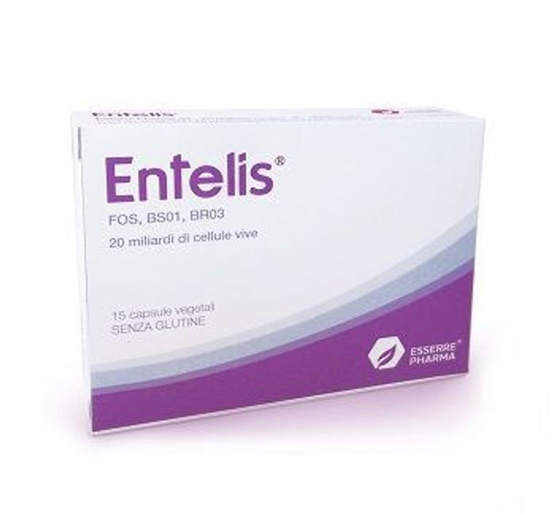 Esserre Pharma Entelis Utile Per La Flora Batterica Intestinale 15 Capsule Vegetali-1