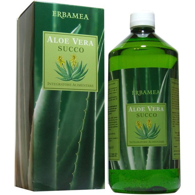 Erbamea Aloe Vera succo utile per la depurazione dell'organismo 500ml-1