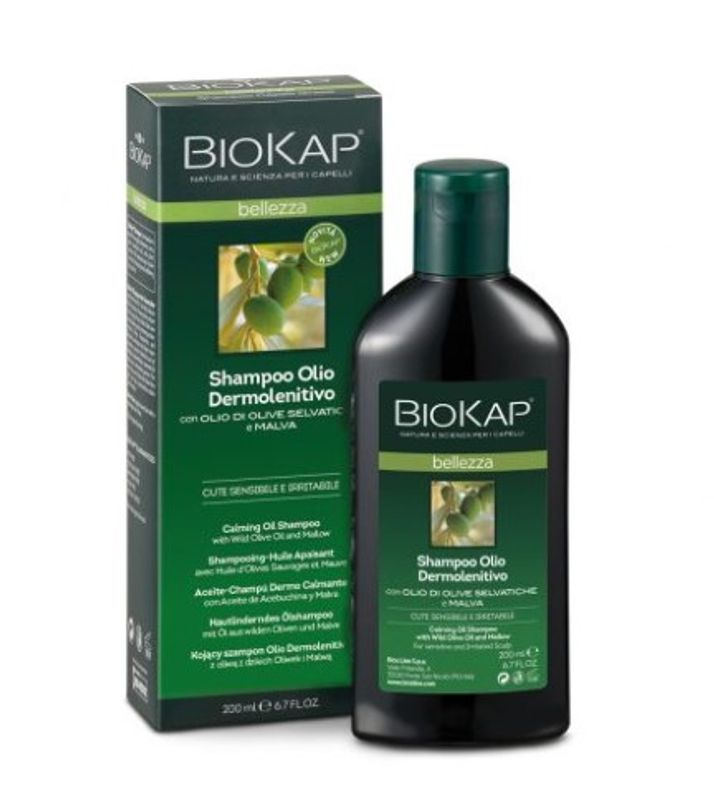 Biosline Biokap shampoo olio dermolenitivo 200ml-1