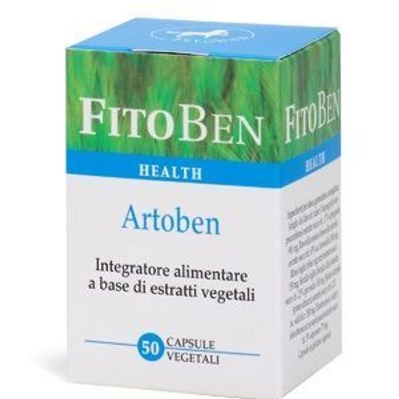 Fitoben Artoben erbe integratore alimentare 50 capsule-1