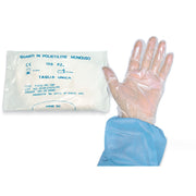 Safety Guanto Plastica Monouso PEH EMB Busta 100 Pezzi-2