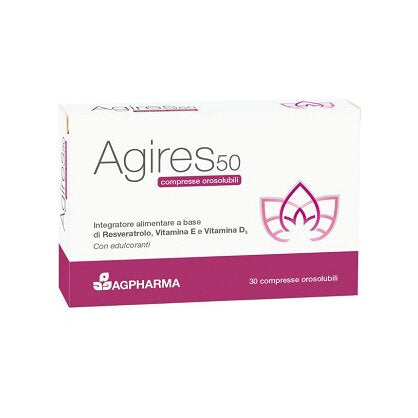 Agires50 per la menopausa 30 compresse orosolubili-1