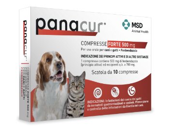 Panacur Compresse Forte 500 Mg Per Uso Orale Per Cani E Gatti 10 Compresse-3