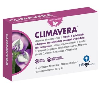 Climavera utile per la menopausa 30 compresse-2