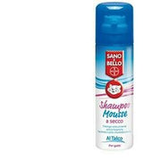 Sano e Bello Shampoo Mousse Secco Per Gatti 200ml-1