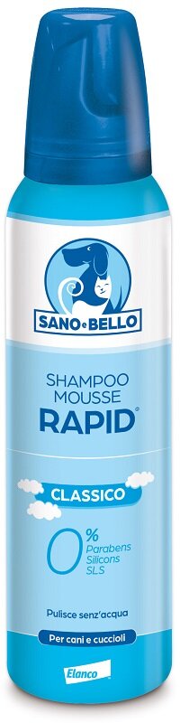 Sano e Bello shampoo a schiuma secca per cani 300ml-2