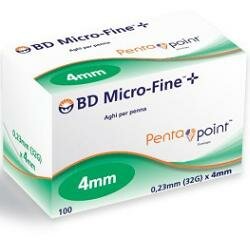 BD Micro-Fine + 0,23mm (32G) x 4mm-2