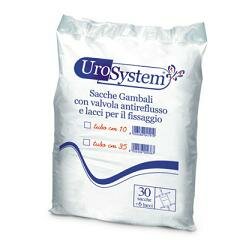 Urosystem Sacca Di Drenaggio Da Gamba Incontinenza Tubo 35cm 30 Pezzi-2