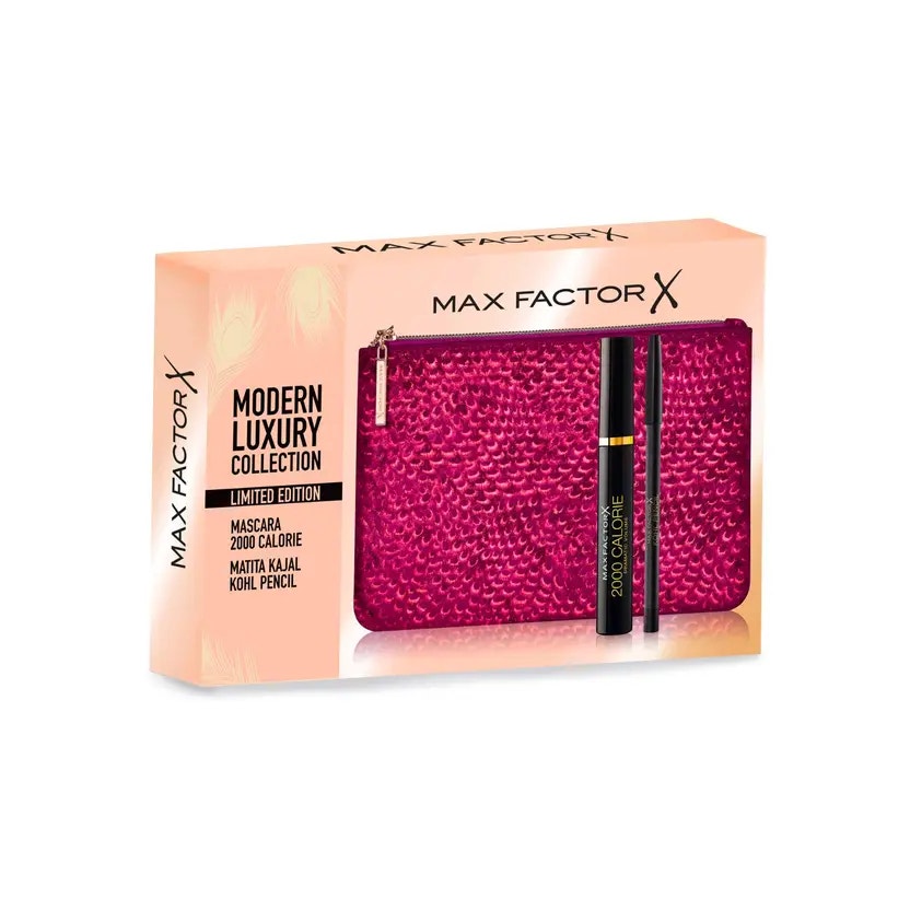 Max Factor Kit Makeup Sguardo Intenso Versione Bordeaux 1 Gift Set-1