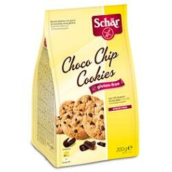 Schar Choco Chip Cookies Biscotti con gocce di cioccolato senza glutine 200g-2