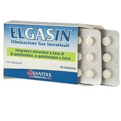 Elgasin eliminazione gas intestinali 30 compresse-2