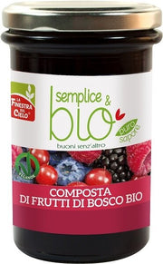 Composta di frutti di bosco biologica 320gr-2