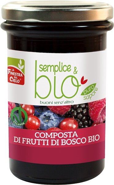 Composta di frutti di bosco biologica 320gr-2