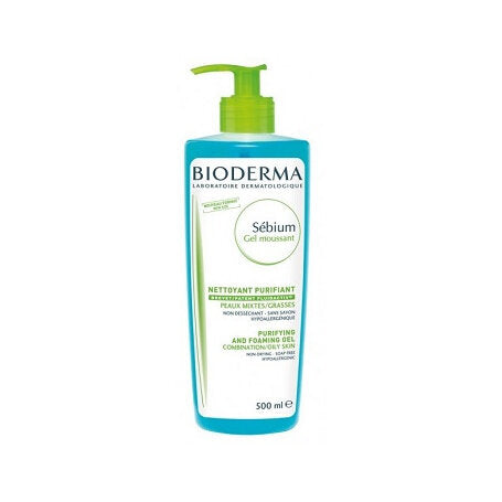 Bioderma Sébium Gel moussant Gel schiumoso detergente purificante 500ml-2