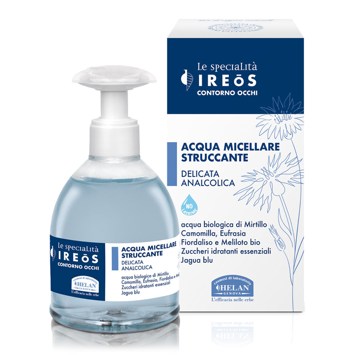 Helan Ireos Contorno Occhi acqua micellare struccante 240ml-1