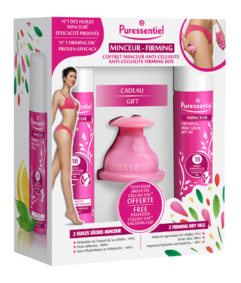 Puressentiel cofanetto snellente 100ml + anti-cellulite 100ml con ventosa anticellulite-2