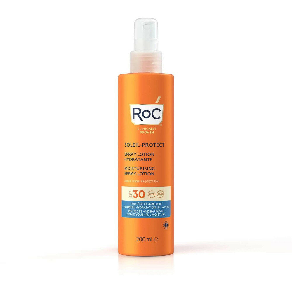 Roc Lozione Spray Solare Corpo Idratante SPF30 200ml-2