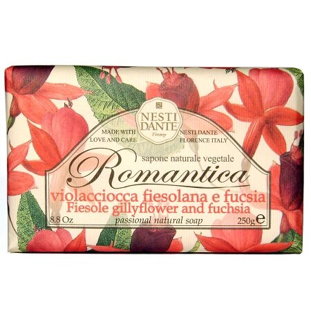 Nesti Dante Romantica Sapone Vegetale Violacciocca Fiesolana E Fucsia 250g-2