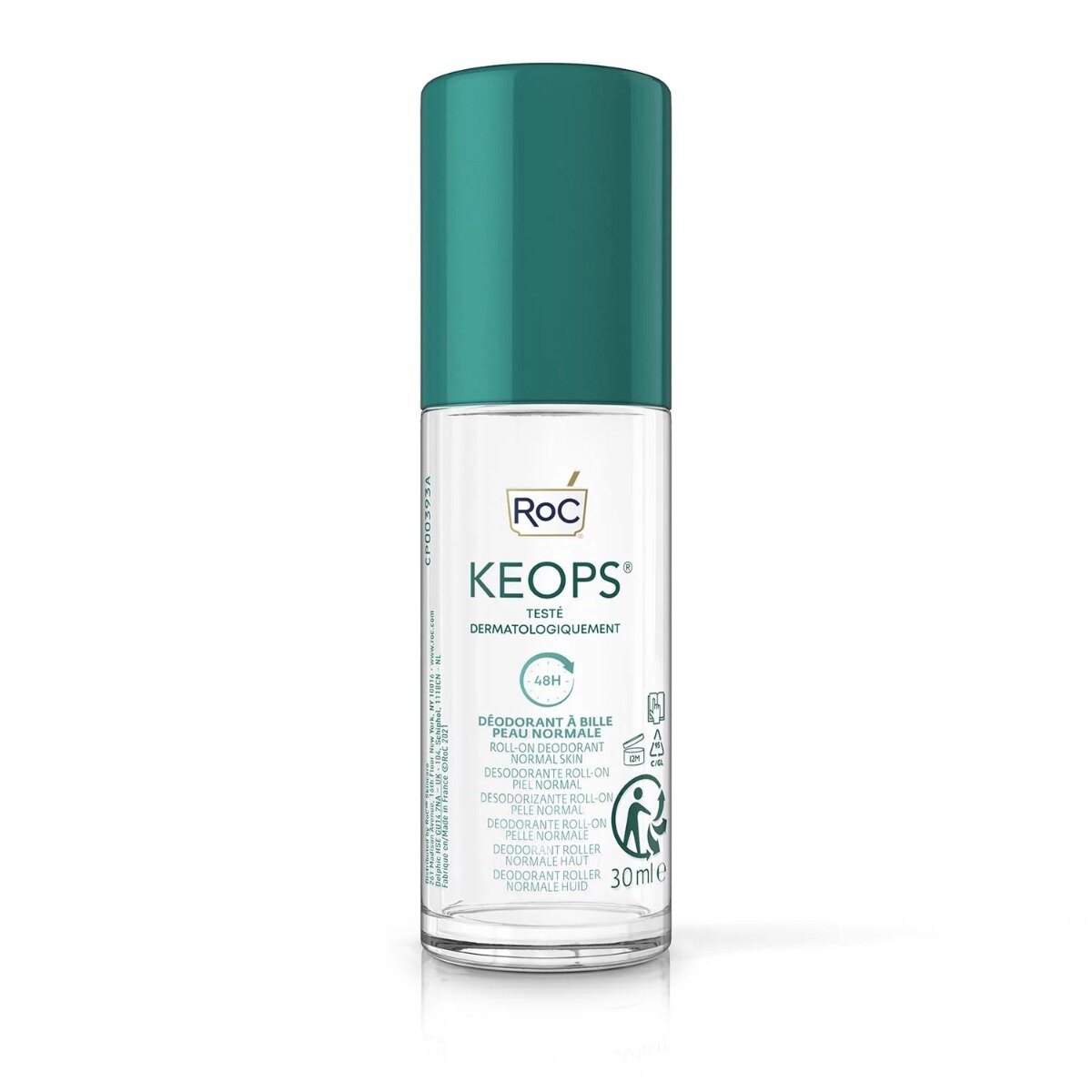 Roc Keops Deodorante Roll-On 30ml Pelle Normale-2