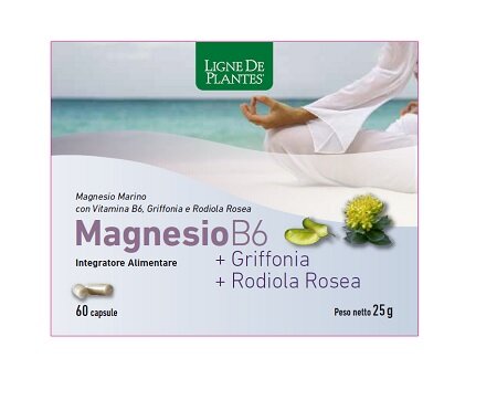 Natura Service Magnesio B6 + Griffonia + Radiola riduce la stanchezza e l'affaticamento 60 capsule-2