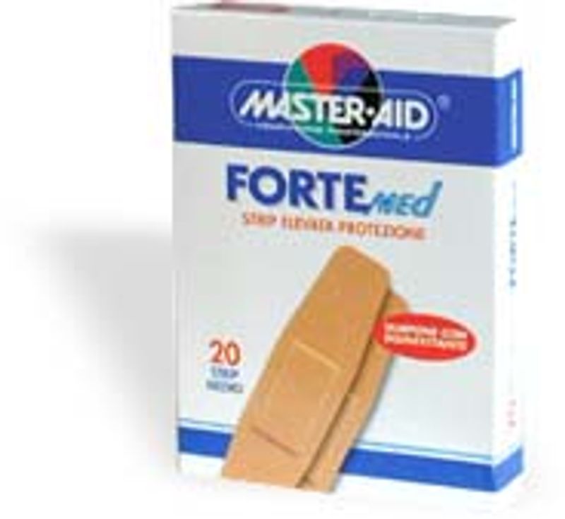 Master Aid Forte Med  20 strip elevata protezione formato Medio-1