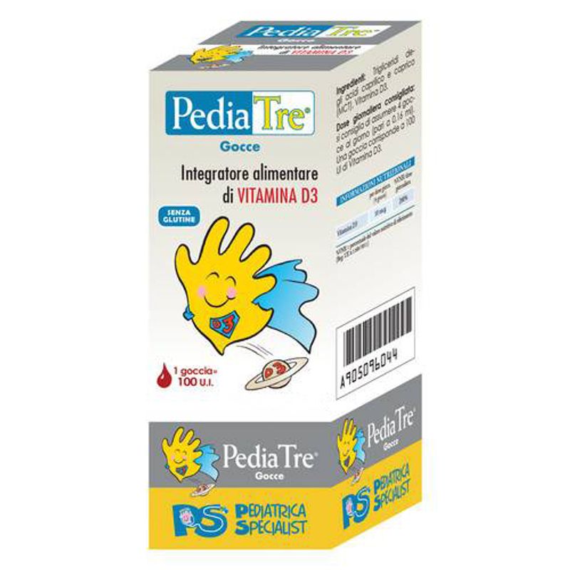 Pediatrica PediaTre Vitamina D 7ml-1