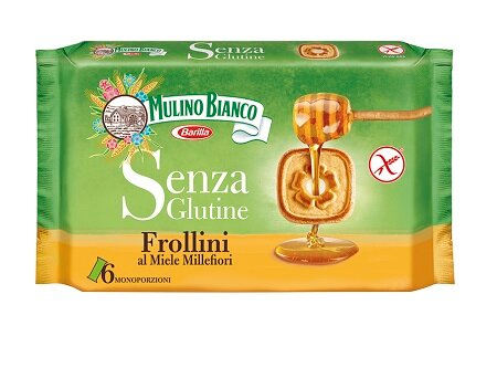 Mulino Bianco Frollini senza glutine al Miele Millefiori 6 monoporzioni-2