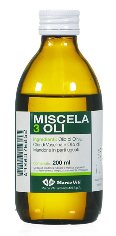 Miscela 3 oli emolliente 200 ml-1
