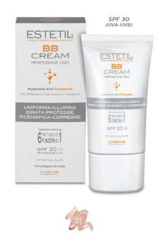 Estetil BB Cream Perfezione Viso 6in1 n.01 40ml-1