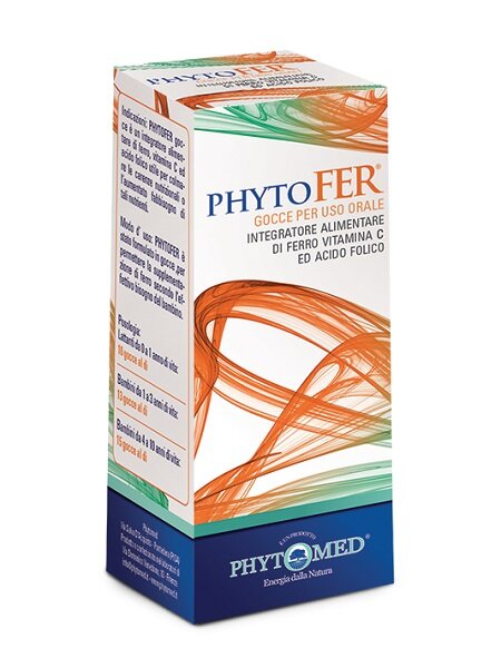 Phytomed Phytofer integratore a base di ferro vitamina c e acido folico 15ml-2