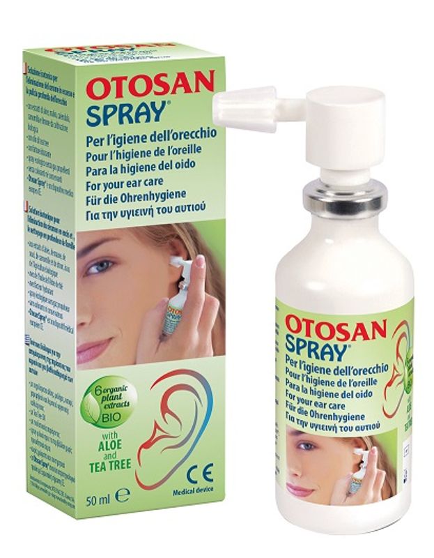 Otosan Spray Auricolare per l'igiene dell'orecchio Eco-spray+Aloe 50ml-1