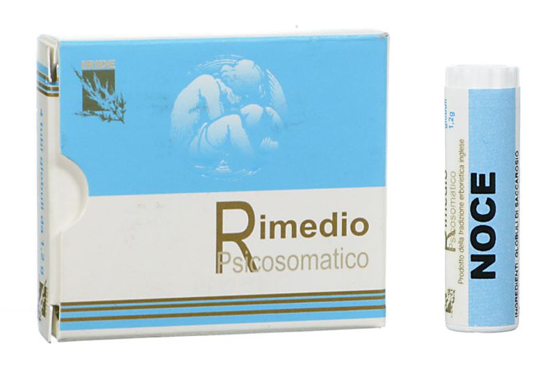 Rimedi Psicosomatici Noce globuli 4 tubi dose per confezione-1
