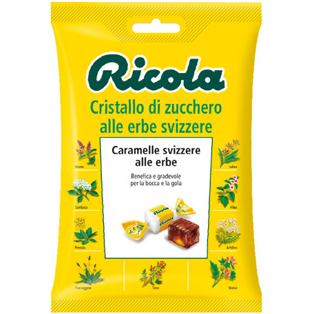 Ricola Cristallo di Zucchero caramelle alle erbe svizzere 78g-2