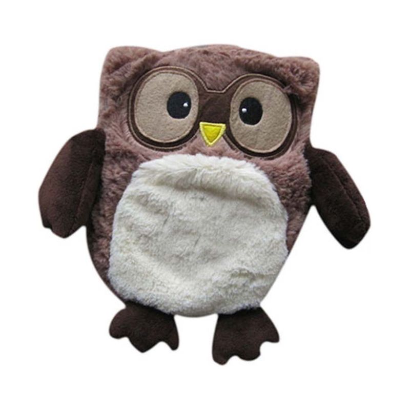 Warmies peluche termico Hooty Marrone-1