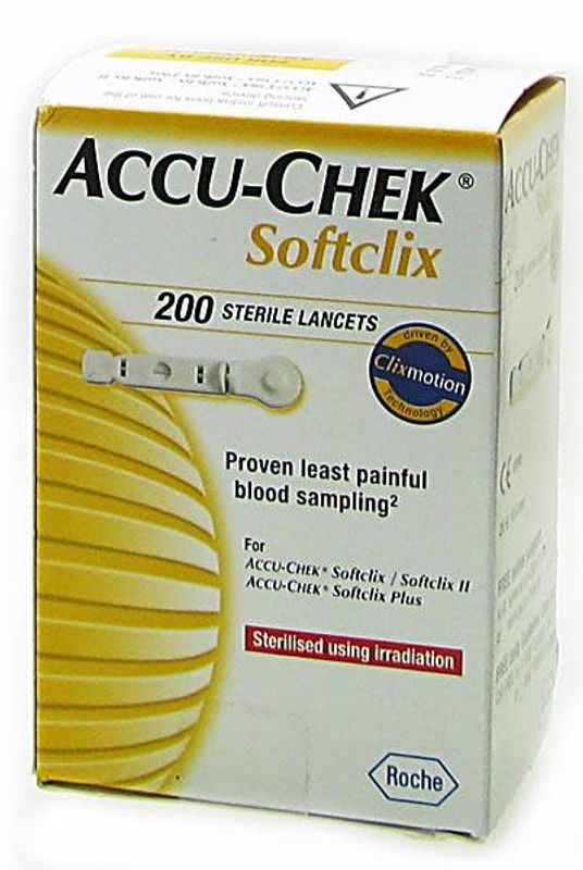 200 lancette Accu Chek SOFTCLIX-1