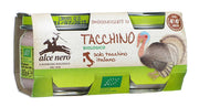 Alce Nero Omogeneizzato di Tacchino biologico 2x80g-1